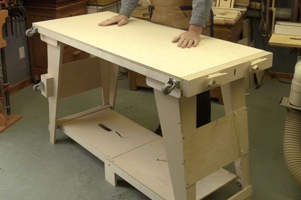 Équipement - Un meuble de rangement pour abrasifs - L'Atelier Bois